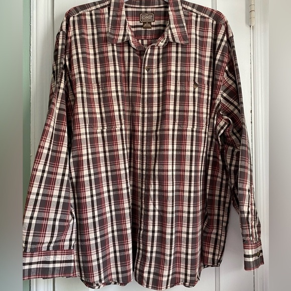 C.E. Schmidt Workwear Button Down Long Sleeves Shirt, Size: 3X - Picture 2 of 5